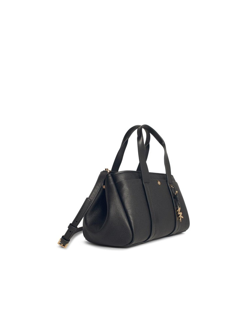Michael Michael Kors Romee' Black Leather Bag