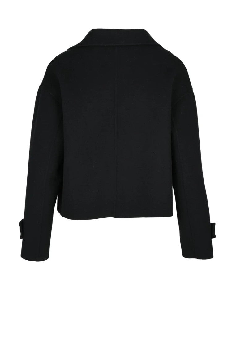 Ermanno Firenze Bolero Wool/Polyester - Black
