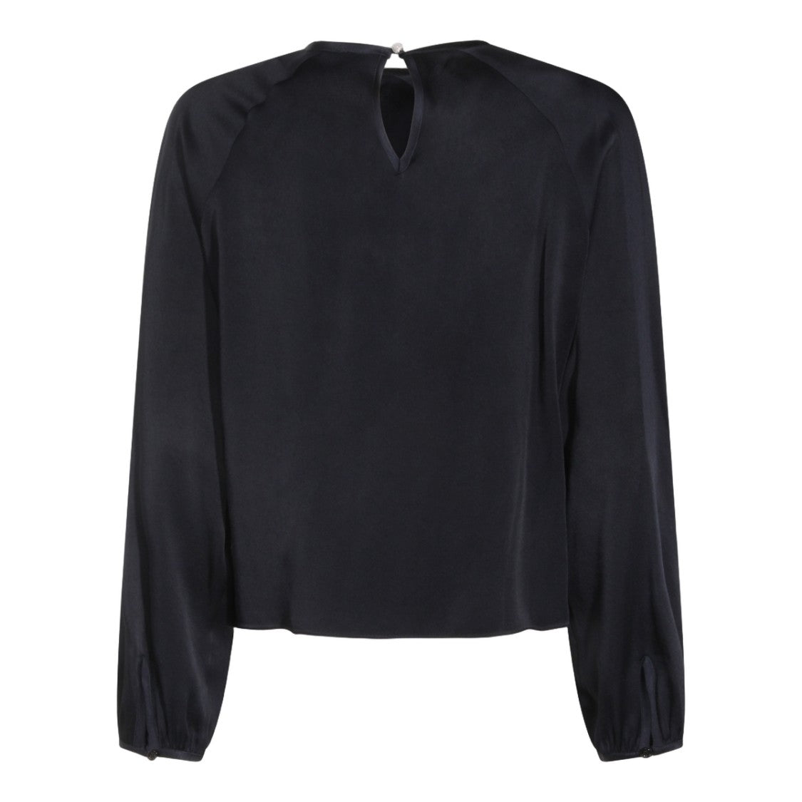 Fabiana Filippi Long-Sleeved Top With Gathered Cuffs