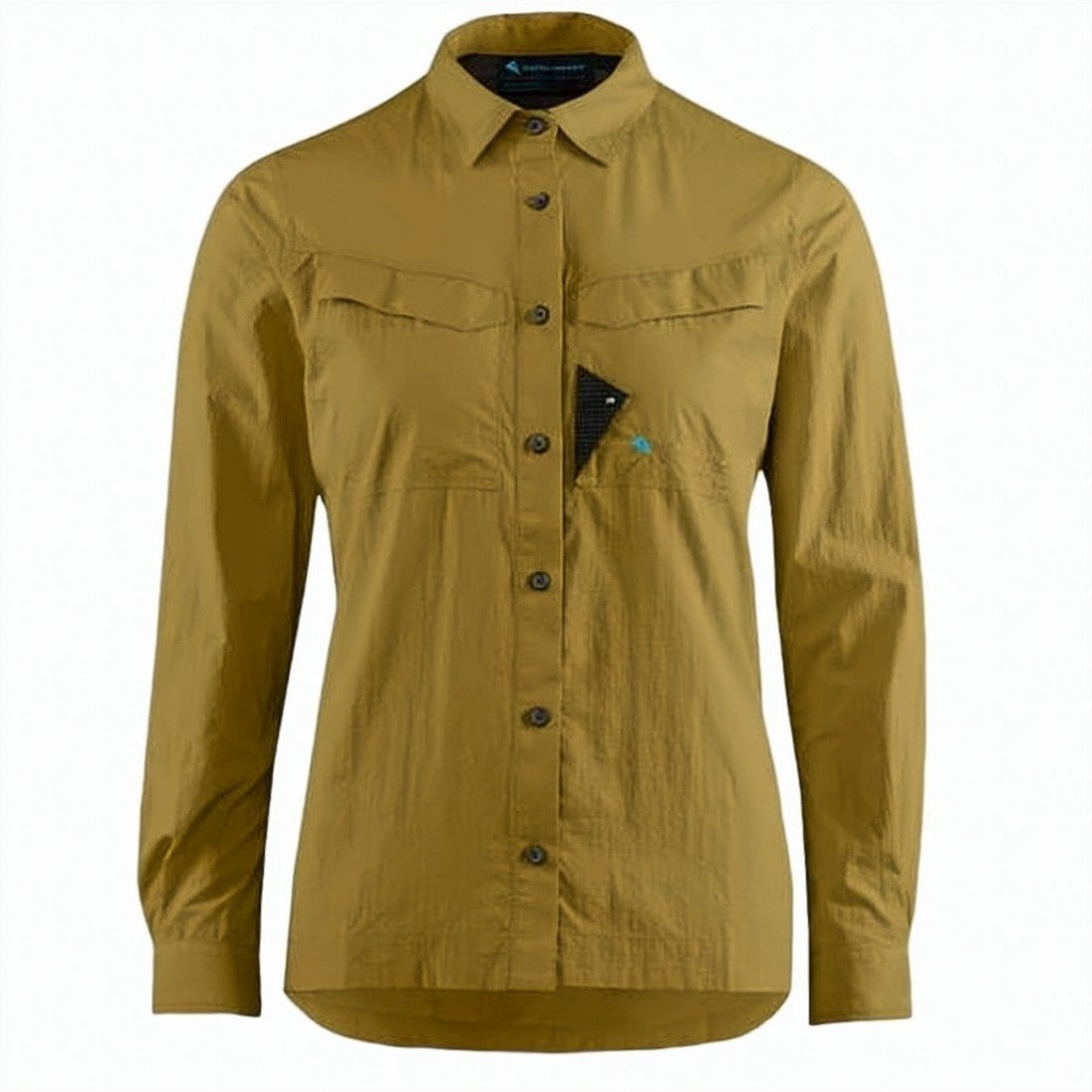 Klattermusen Long-Sleeve Casual Shirt With Structured Collar And Button-Down Front
