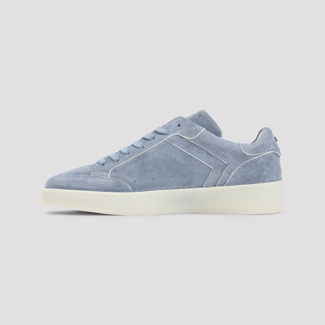 Canali Low-Top Blue Suede Sneakers