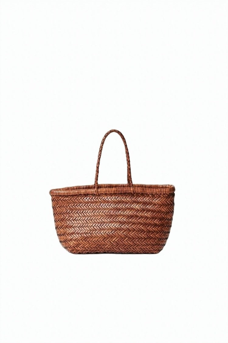 Dragon Diffusion Woven Buffalo Leather Tote Bag