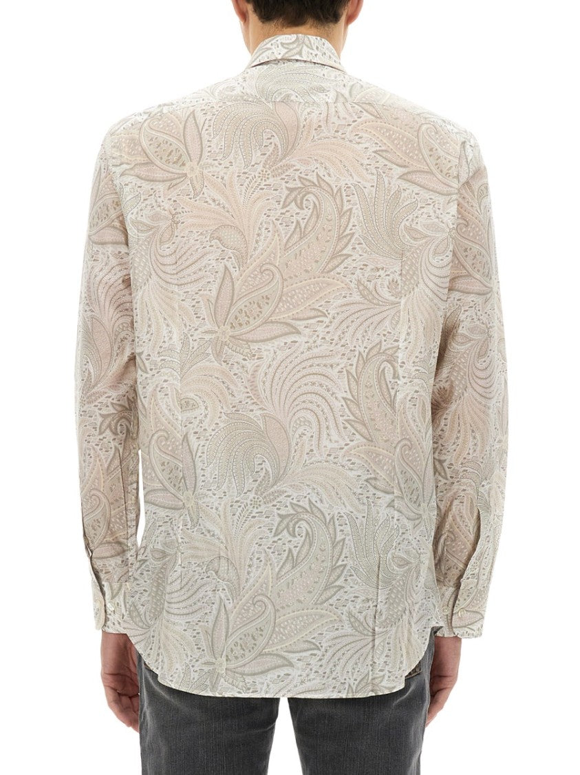 Etro Intricately Patterned Cotton Shirt