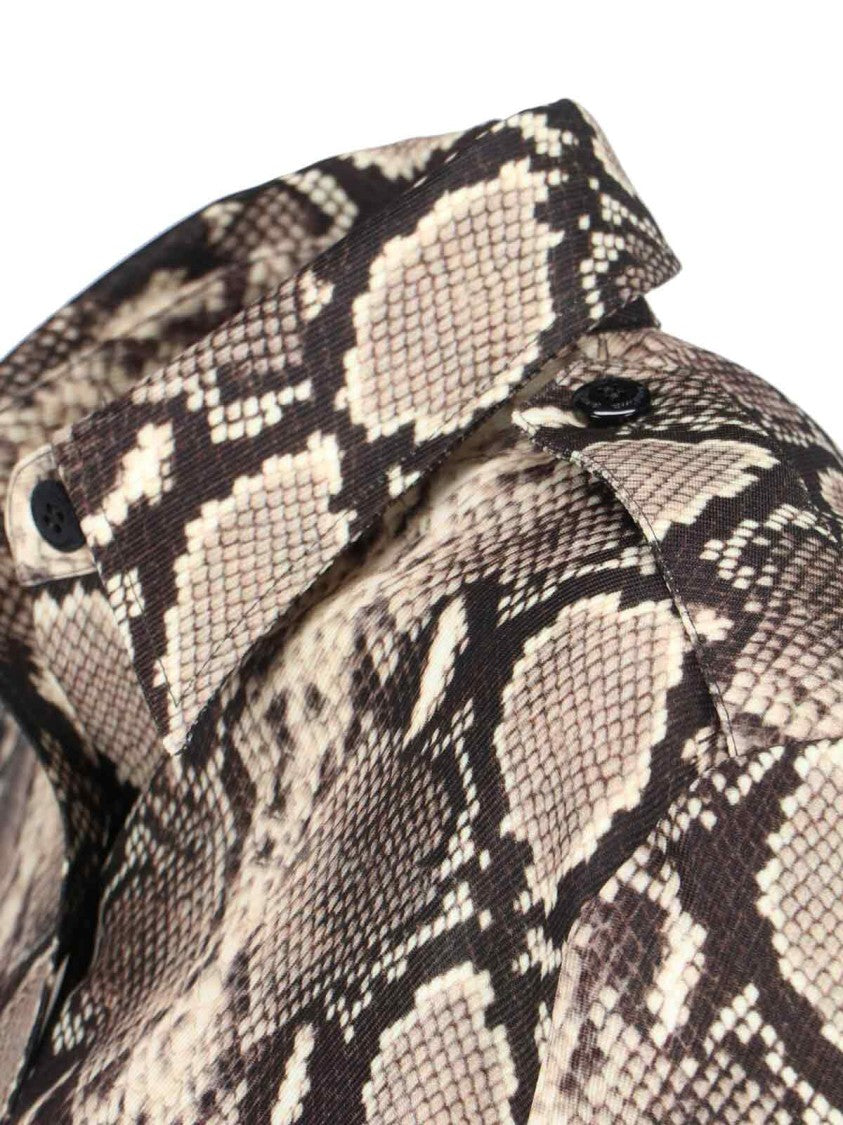 Duran Lantik Python Print Shirt – Multicolor