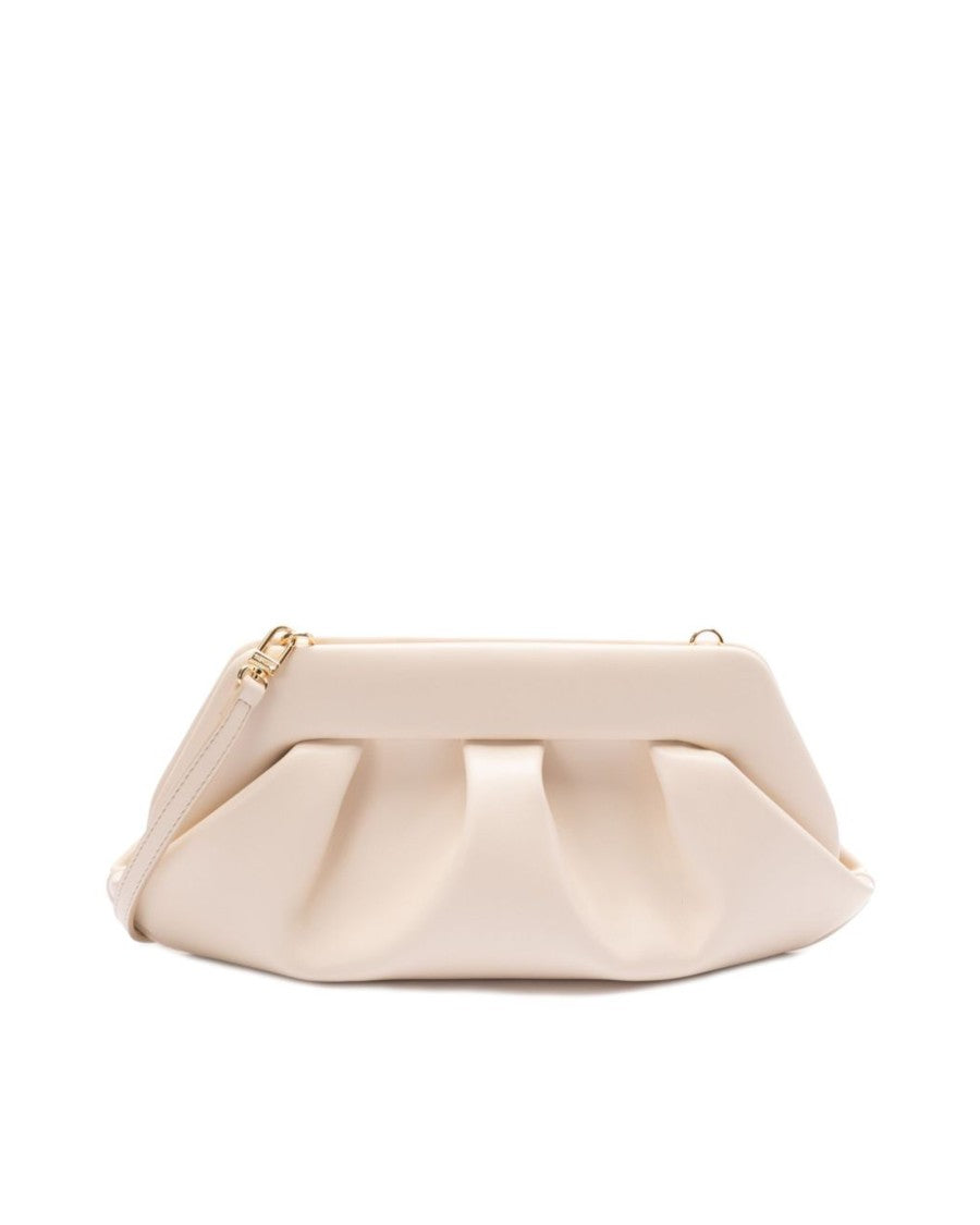 Themoirè Vegan Fabric Baguette Bag With Detachable Strap