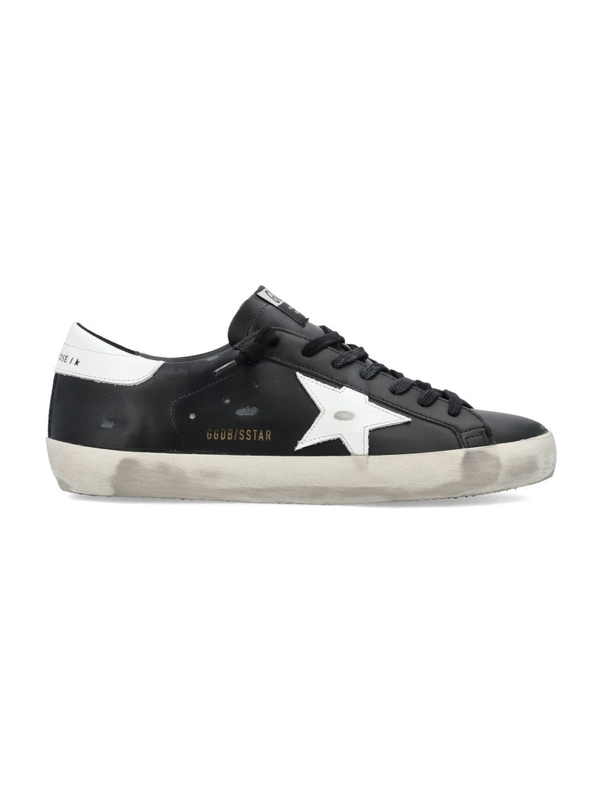 Golden Goose Superstar Low-Top Sneakers With Distressed Finish