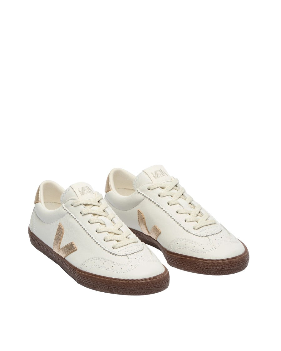Veja Volley Leather Sneakers With Organic Elements