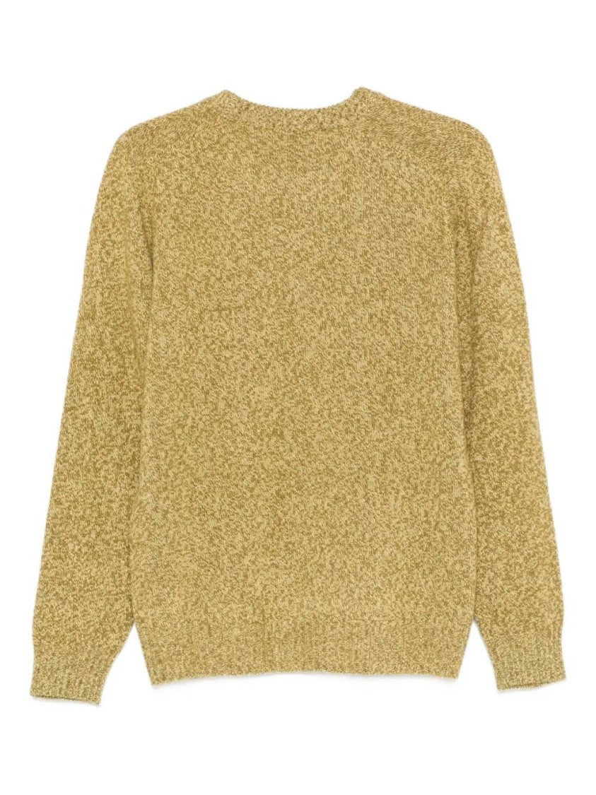 Altea Textured Knit Long Sleeve Crew-Neck Sweater