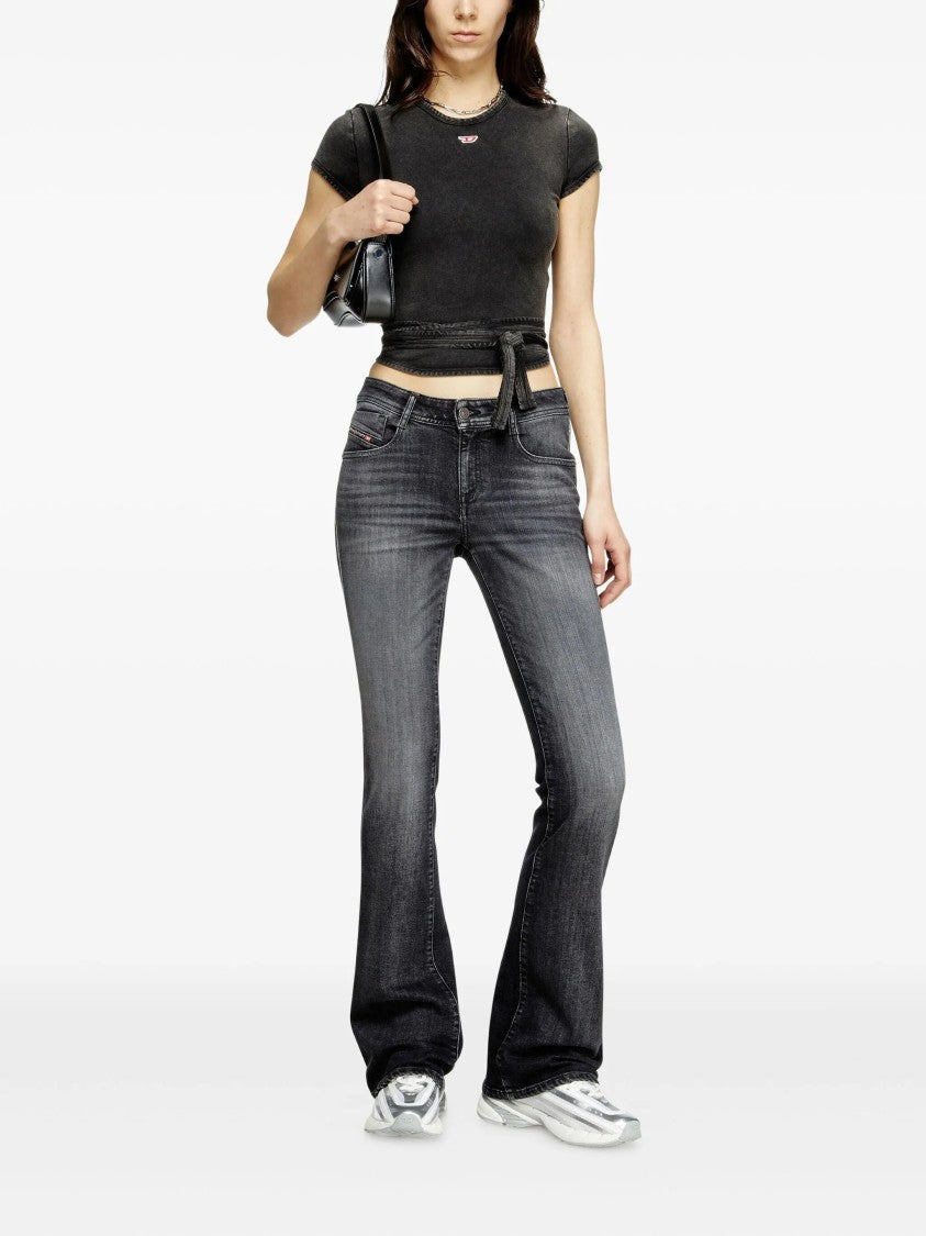 Diesel Black 1969 D Ebbey Flared Jeans