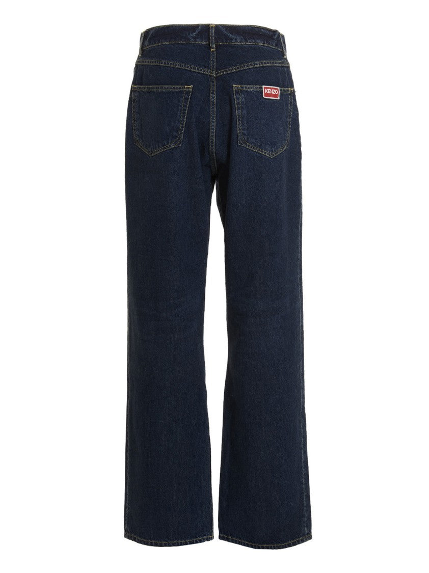 Kenzo 'Darkstone Suisen Relaxed’ Jeans