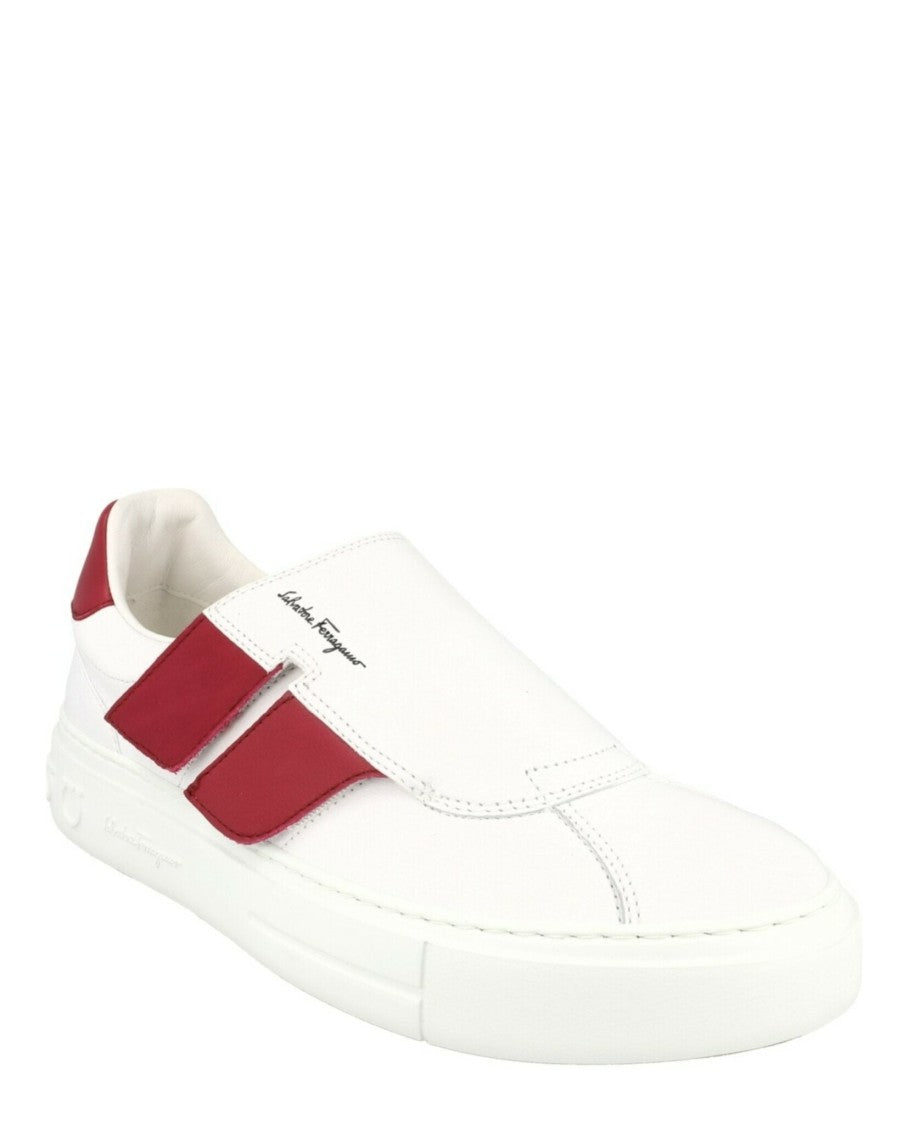 Ferragamo Lima Gancini Low-Top Sneakers
