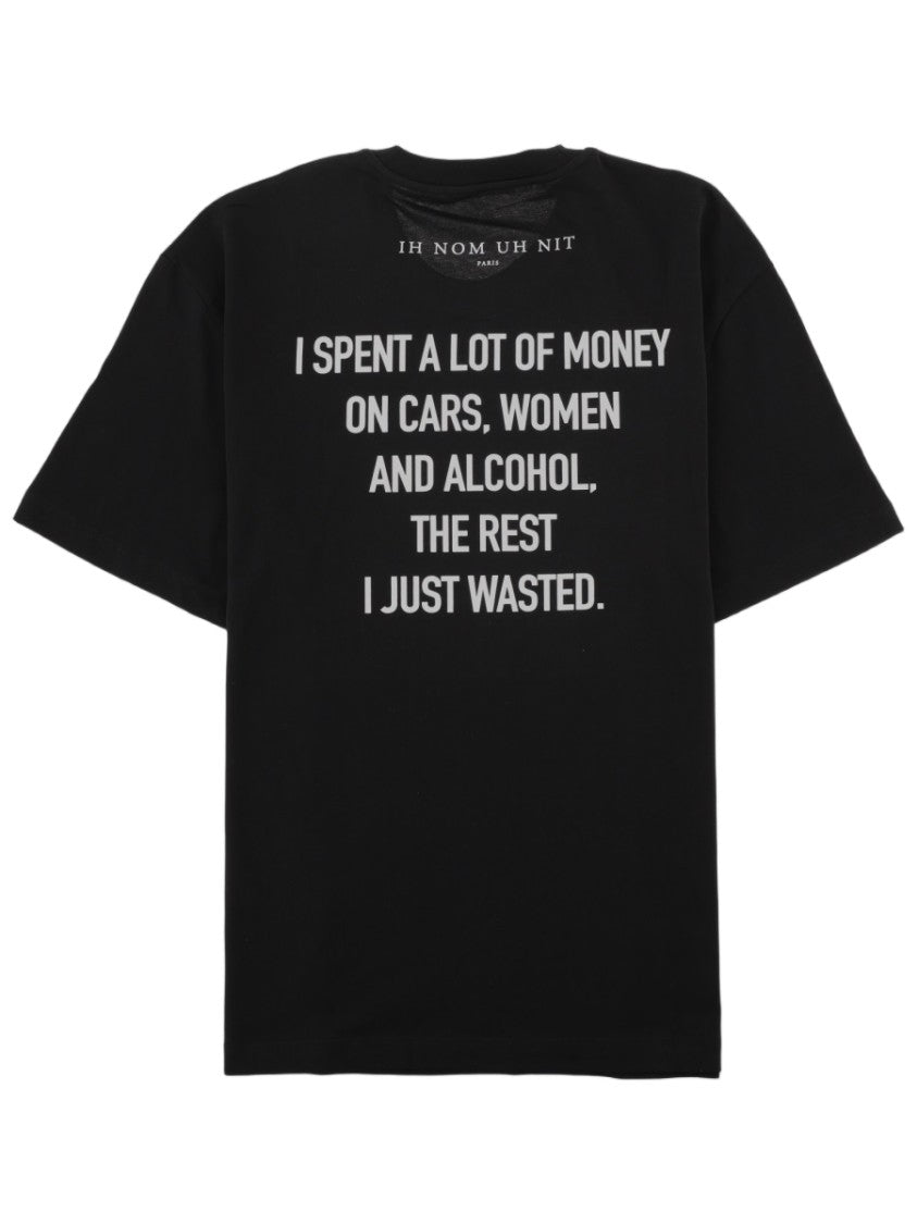 Ih Nom Uh Nit Limited Edition Black T-Shirt With Bold Graphic