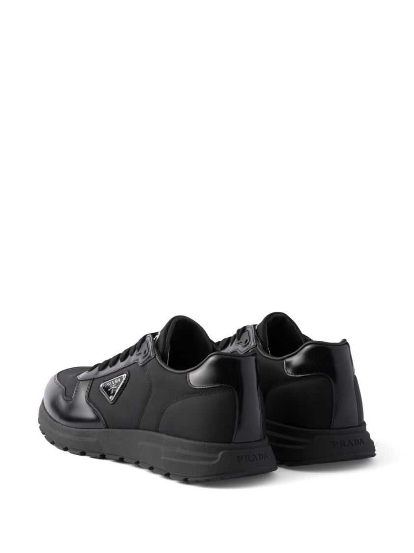 Prada Black Prax 01 Re-Nylon Sneakers