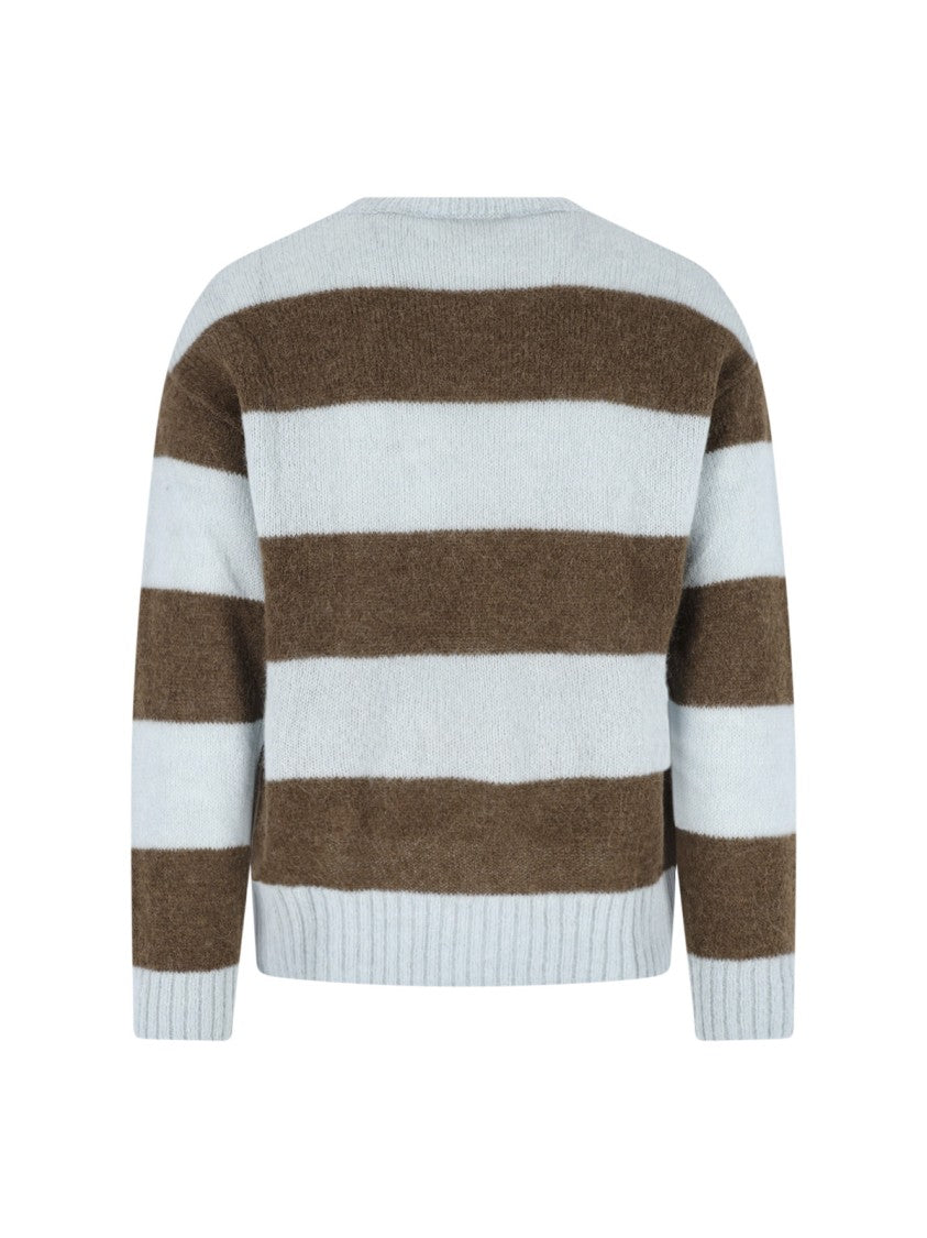 Closed Alpaca Blend Sweater With Striking Horizontal Stripes