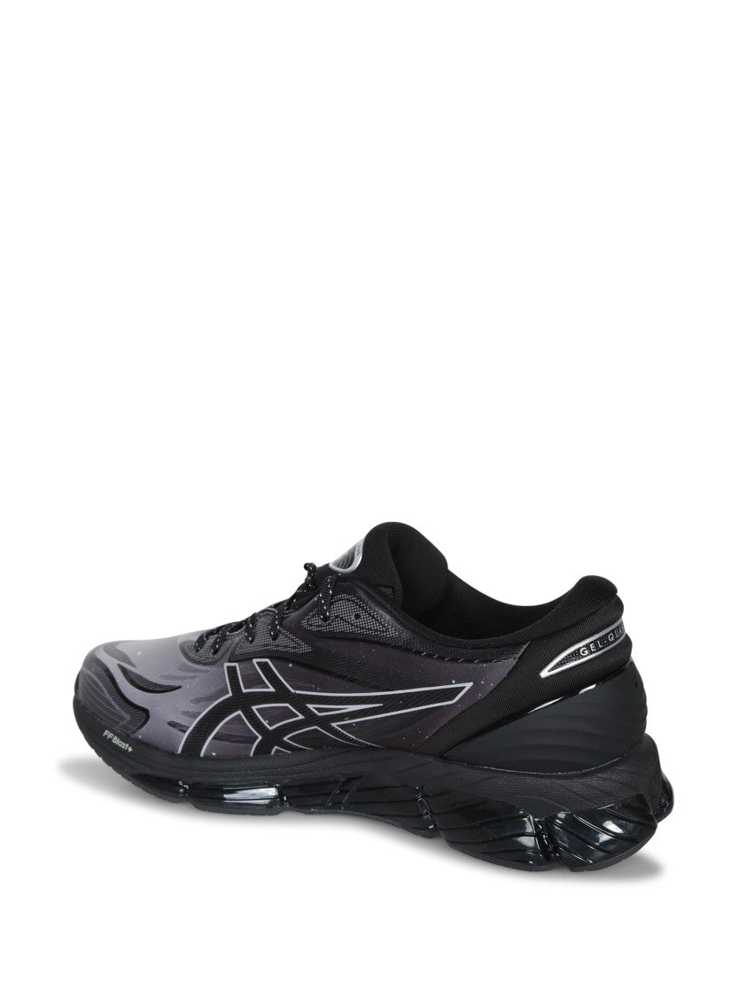 Asics Sporty Black Sneakers With Cushioned Sole