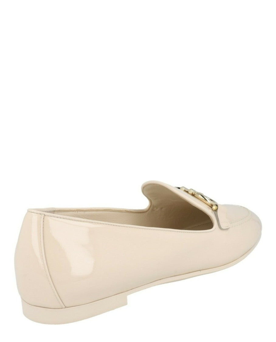 Ferragamo Trifoglio Patent Leather Loafers - Narrow Width