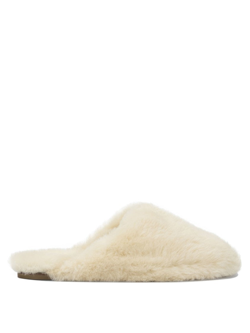 Aeydē "Rega" Slippers In Shearling