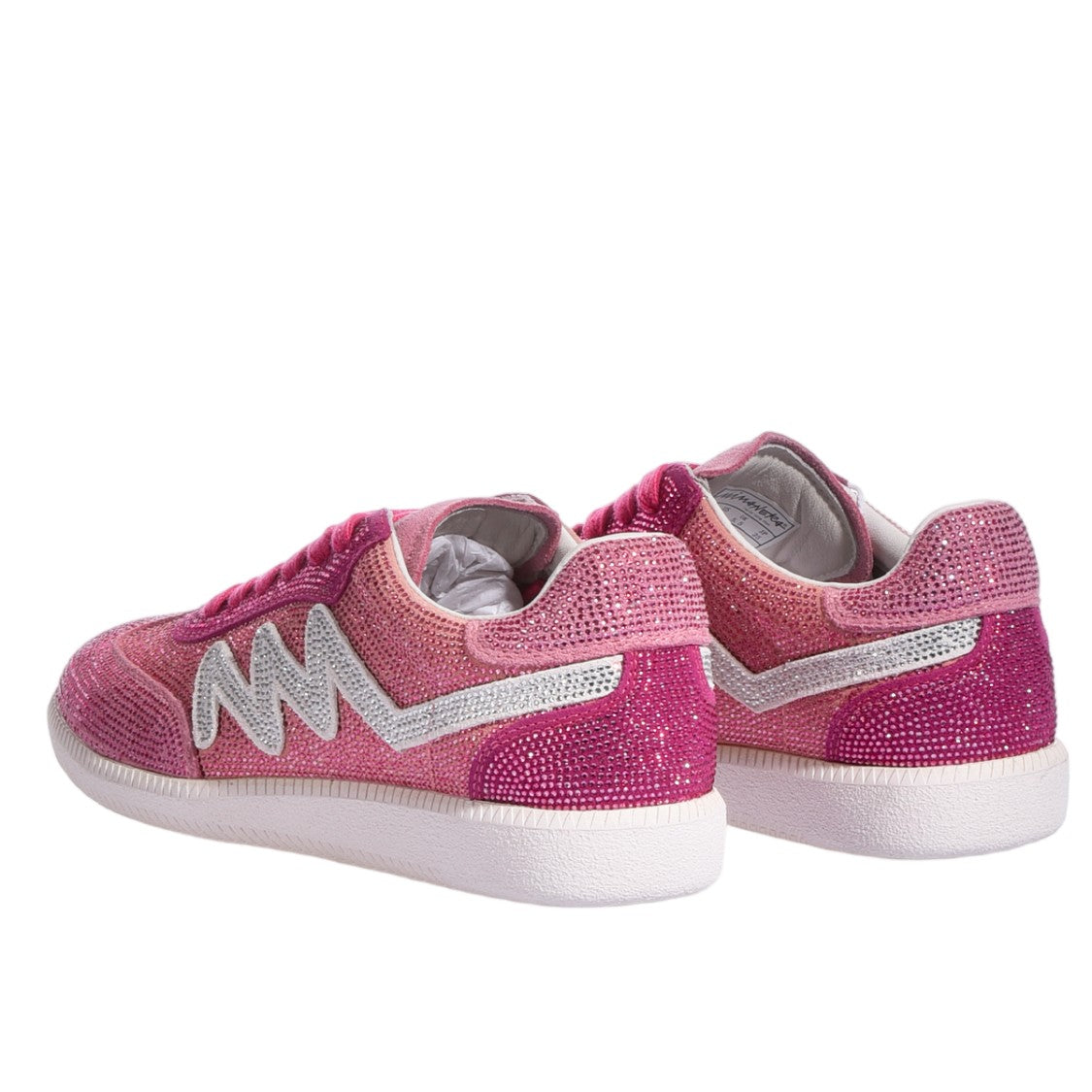 Mimanera Pink Handcrafted Imperial Jet Masterpiece Sneakers