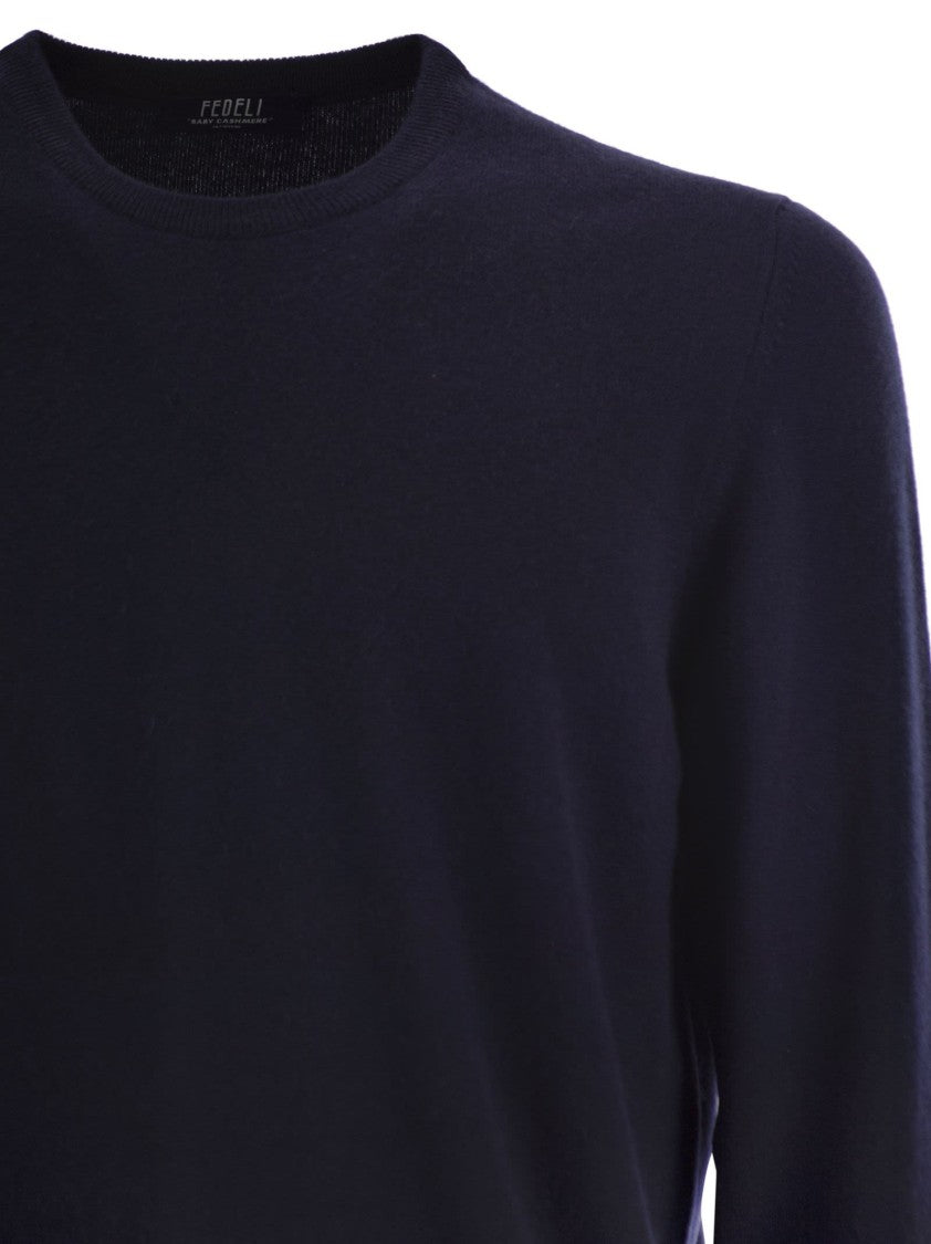 Fedeli Argentina - Baby Cashmere Crew-Neck Sweater