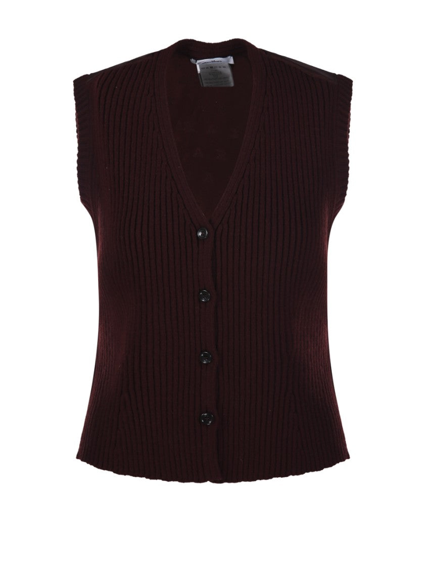Max Mara Madre Knitted Waist Coat