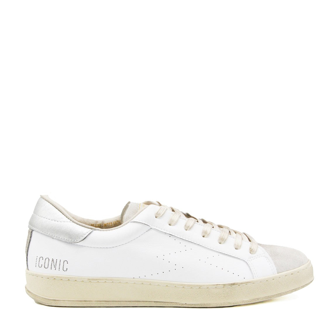 Moaconcept White Leather Iconic Sneakers
