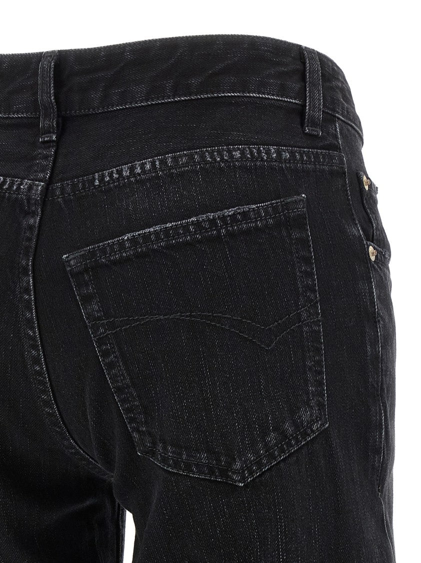 Balenciaga Wide Flared Denim Jeans