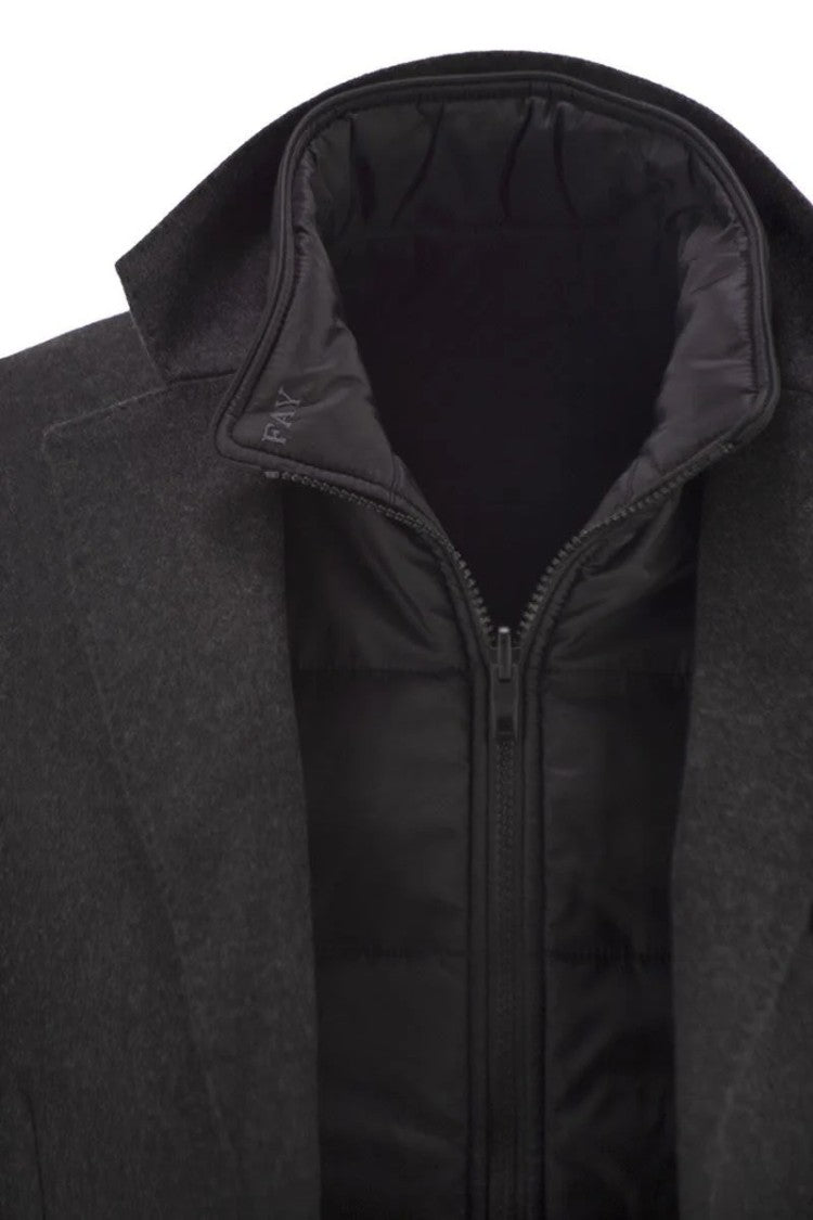 Fay Easy Double-Breasted Coat