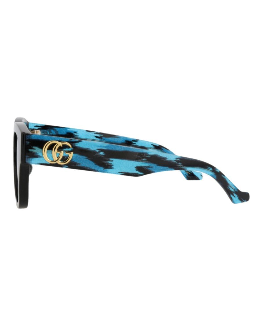 Gucci Square-Frame Recycled Acetate Sunglasses