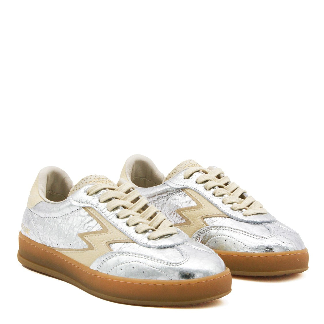Moaconcept Silver Leather Club Sneakers