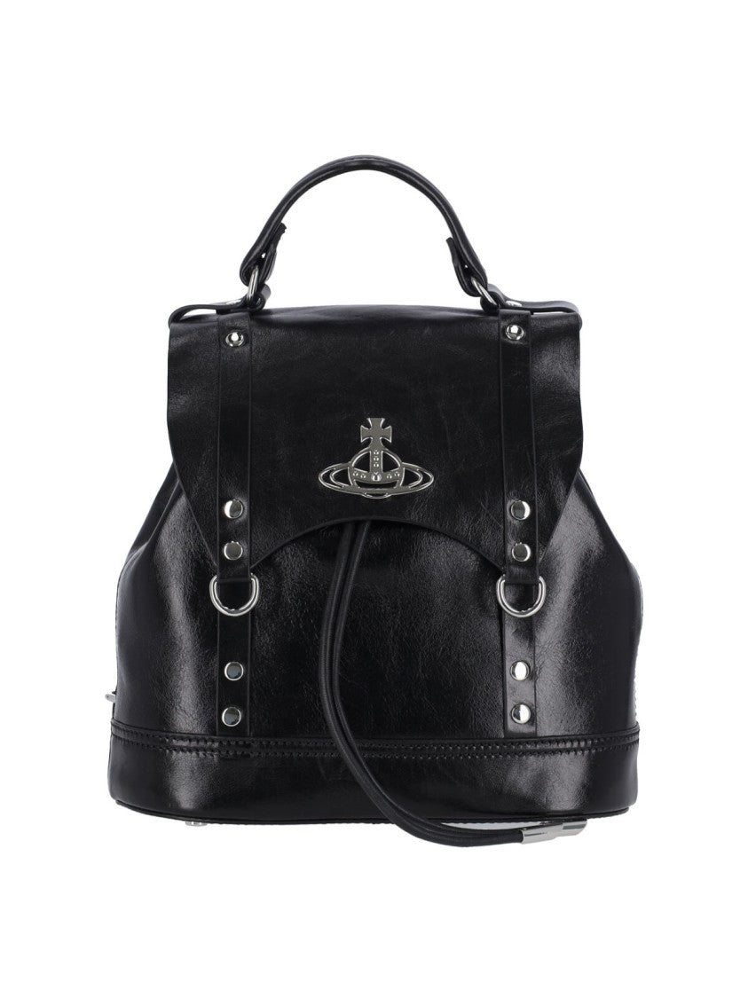 Vivienne Westwood "Max" Small Backpack Black