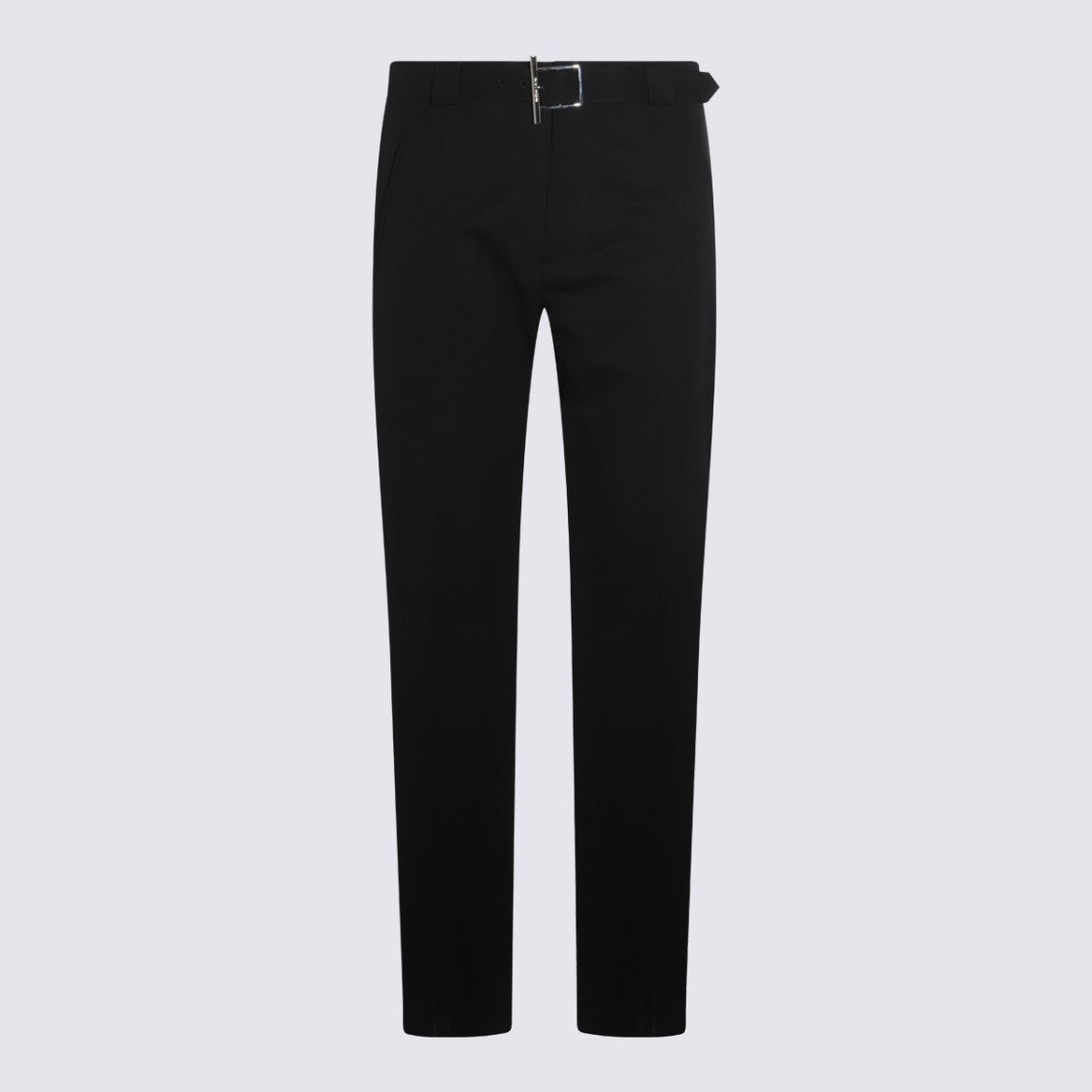 Alexander Mcqueen Black Cotton Pants