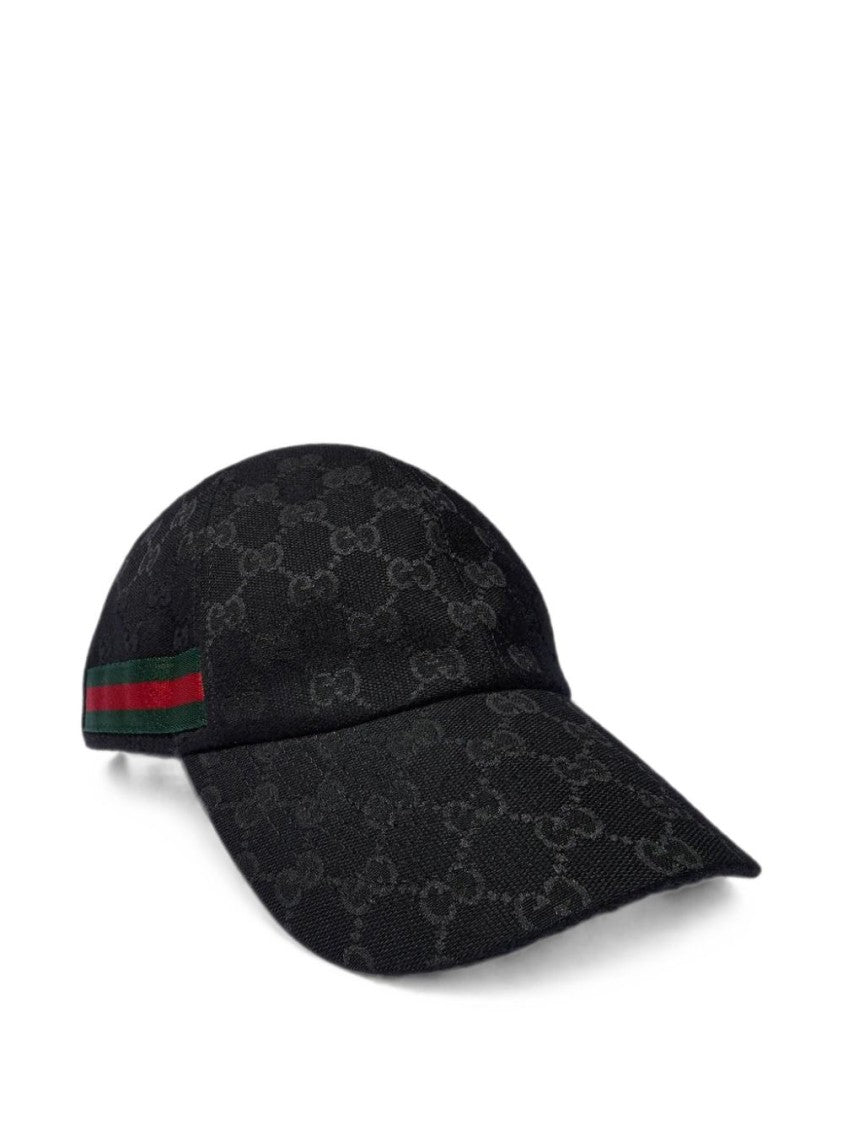 Gucci Monogram Striped Baseball Cap