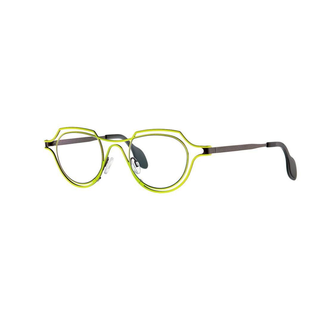 Theo Le Mans 378 C 303+7367 Double-Layered Round Frame Sunglasses