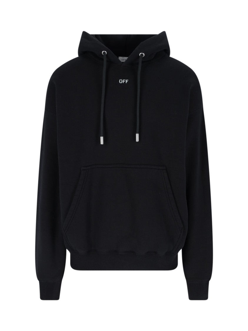 Off-White "Vibe Arrow" Hoodie – Black