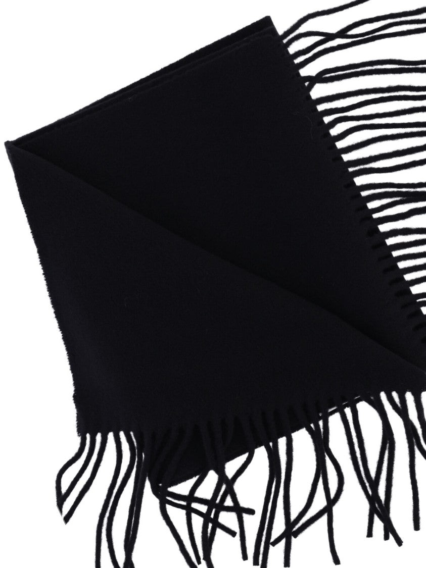 Our Legacy Black Estate Wool Scarf