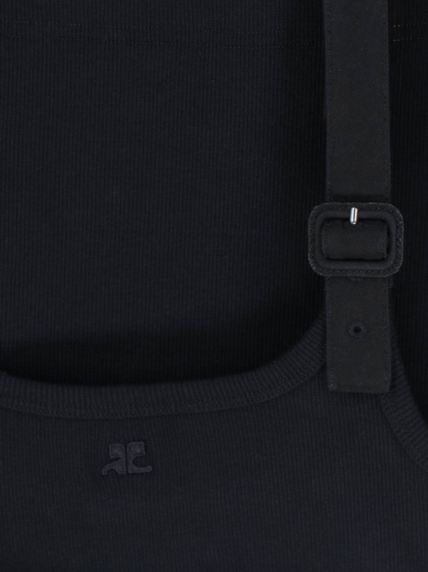 Courrèges Minimalist Top With Clean Silhouette