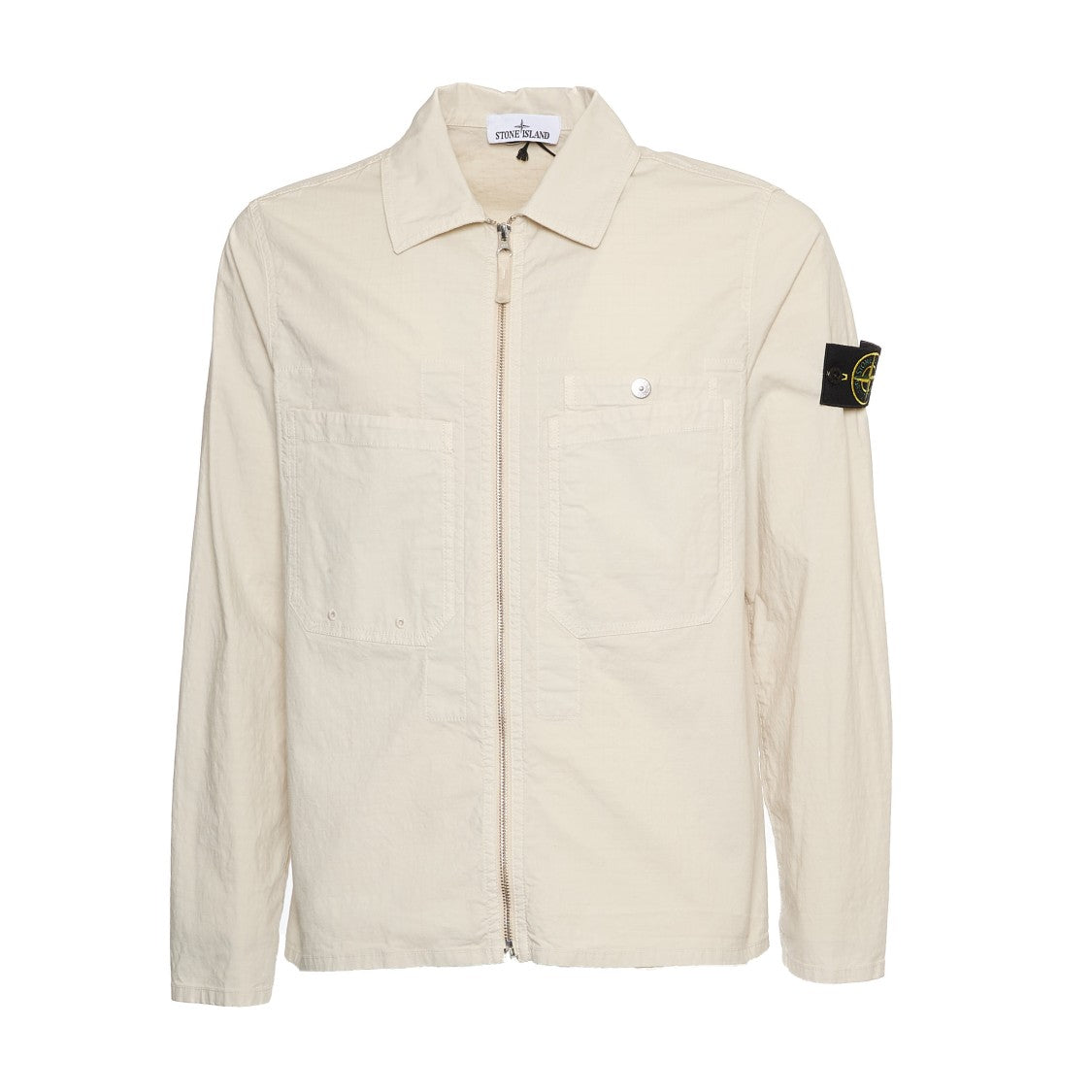 Stone Island Textured Neutrals Overshirt