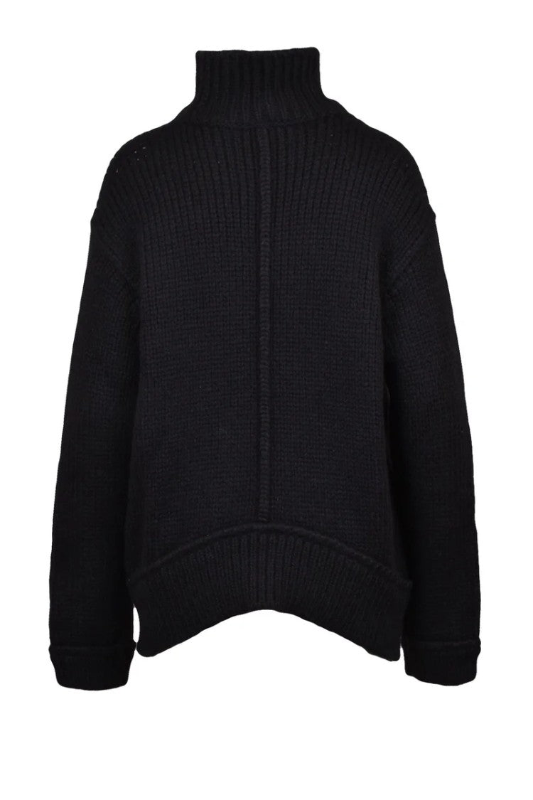 Tom Ford Alpaca Turtleneck Sweater - Black
