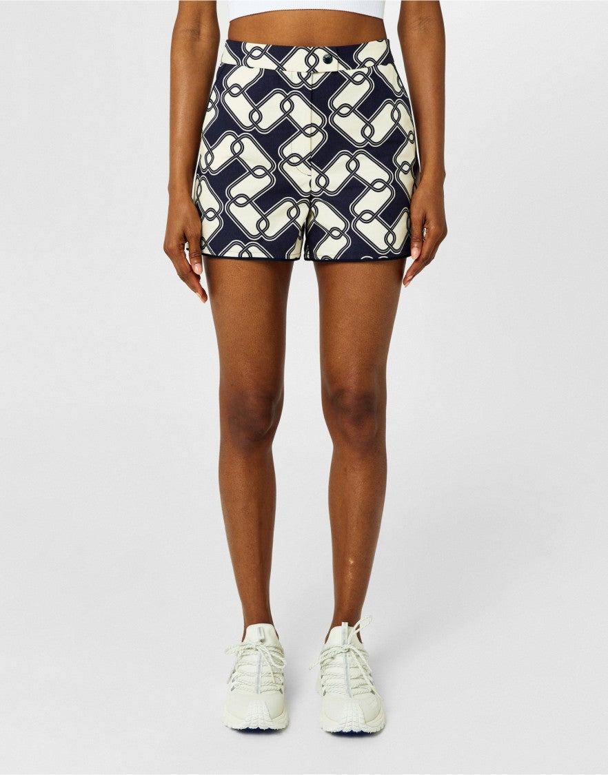Moncler Abstract Print Shorts