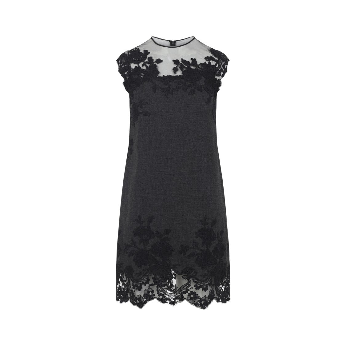 ermanno scervino black lace dress Ermanno Scervino Majolica Lace Dress