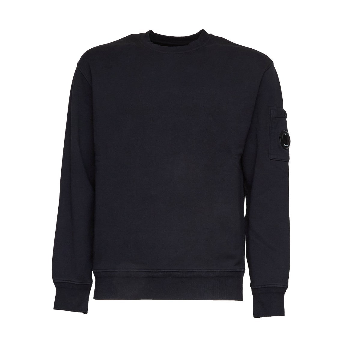 C.P. Company Cotton Diagonal Fleece Lens Sweatshirt