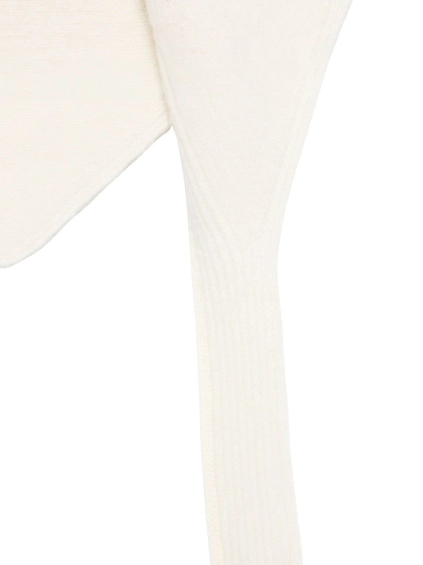 Jacquemus Structured Ribbed-Knit Collar Scarf