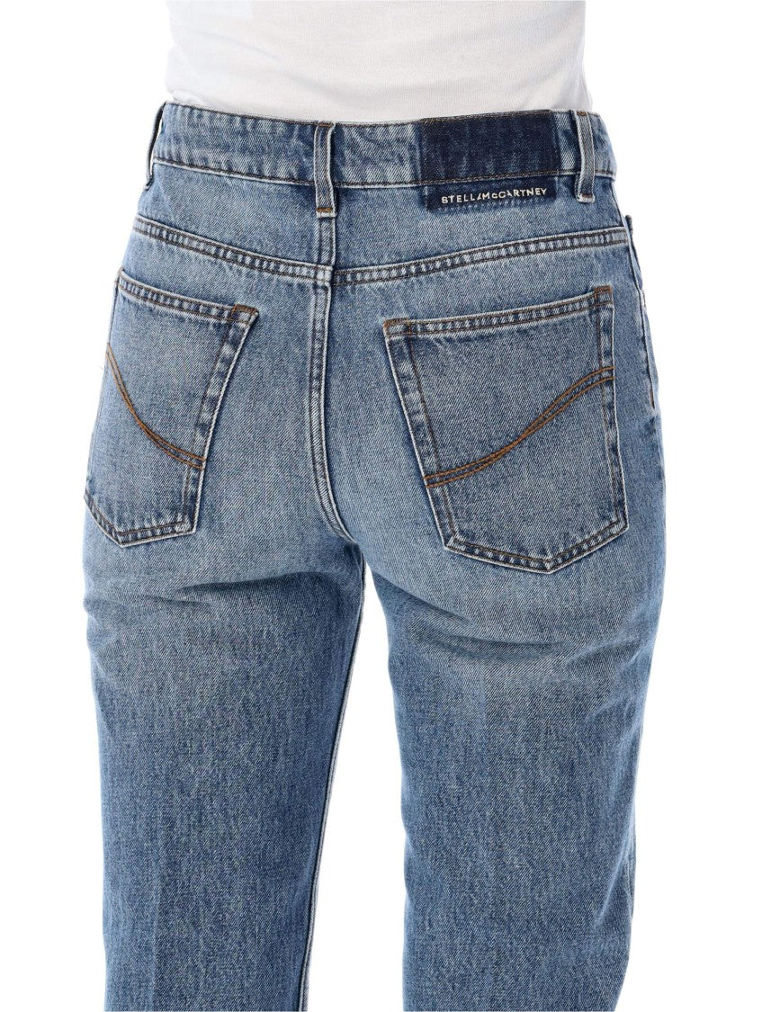 Stella Mccartney Iconic Blue Straight Jeans