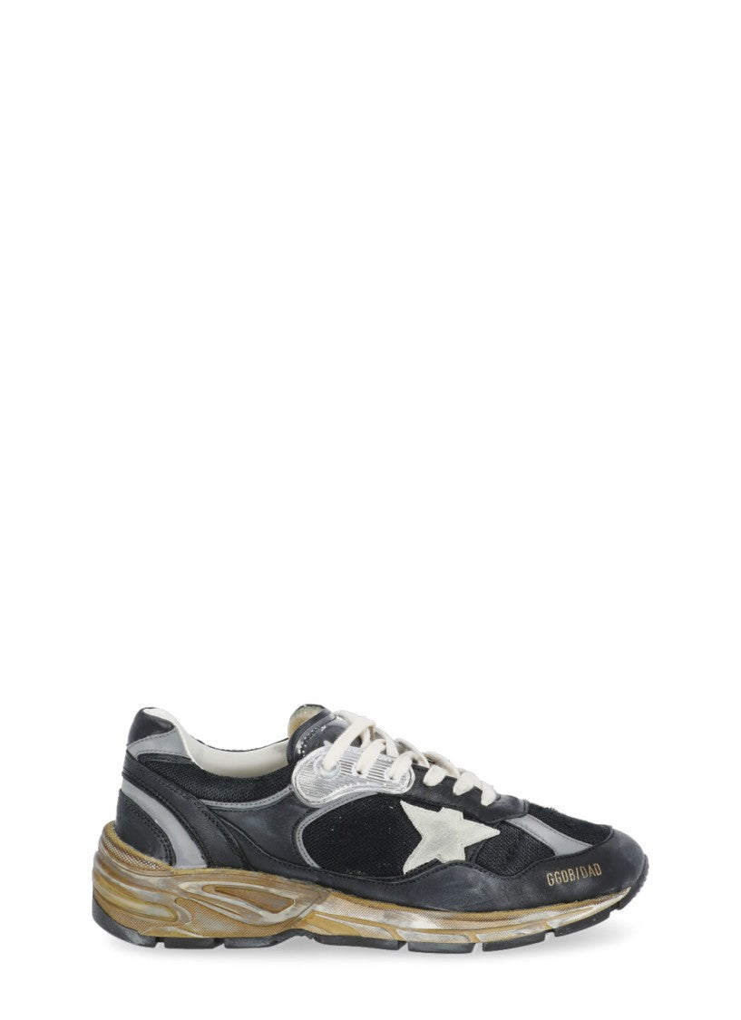 Golden Goose Black Running Dad Sneakers