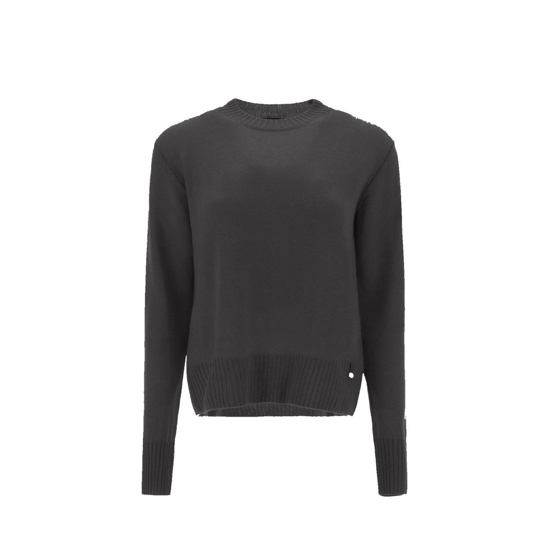 Herno Long-Sleeved Cashmere Sweater With Ribbed Cuffs