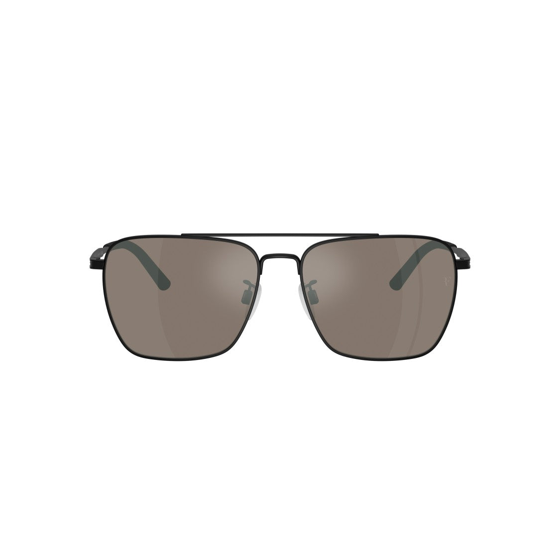 Oliver Peoples 0Ov1362s Rectangular Metal Frame Sunglasses With Double Bridge Design