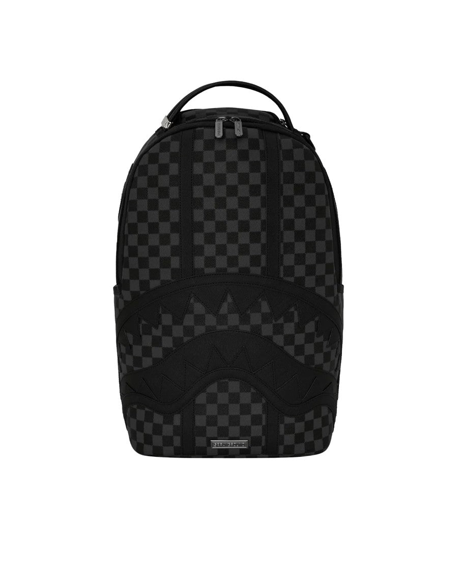 Sprayground Midnight Chateau Eco-Leather Backpack With Shark Mouth Design