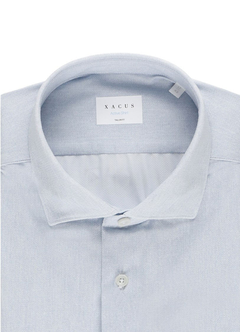 Xacus Light Blue Long Sleeves Shirt