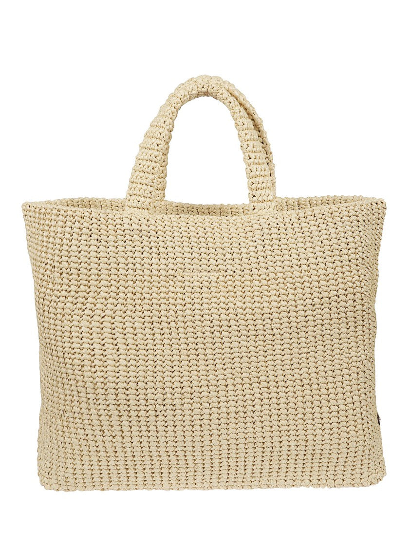 Prada Crochet Texture Tote Bag