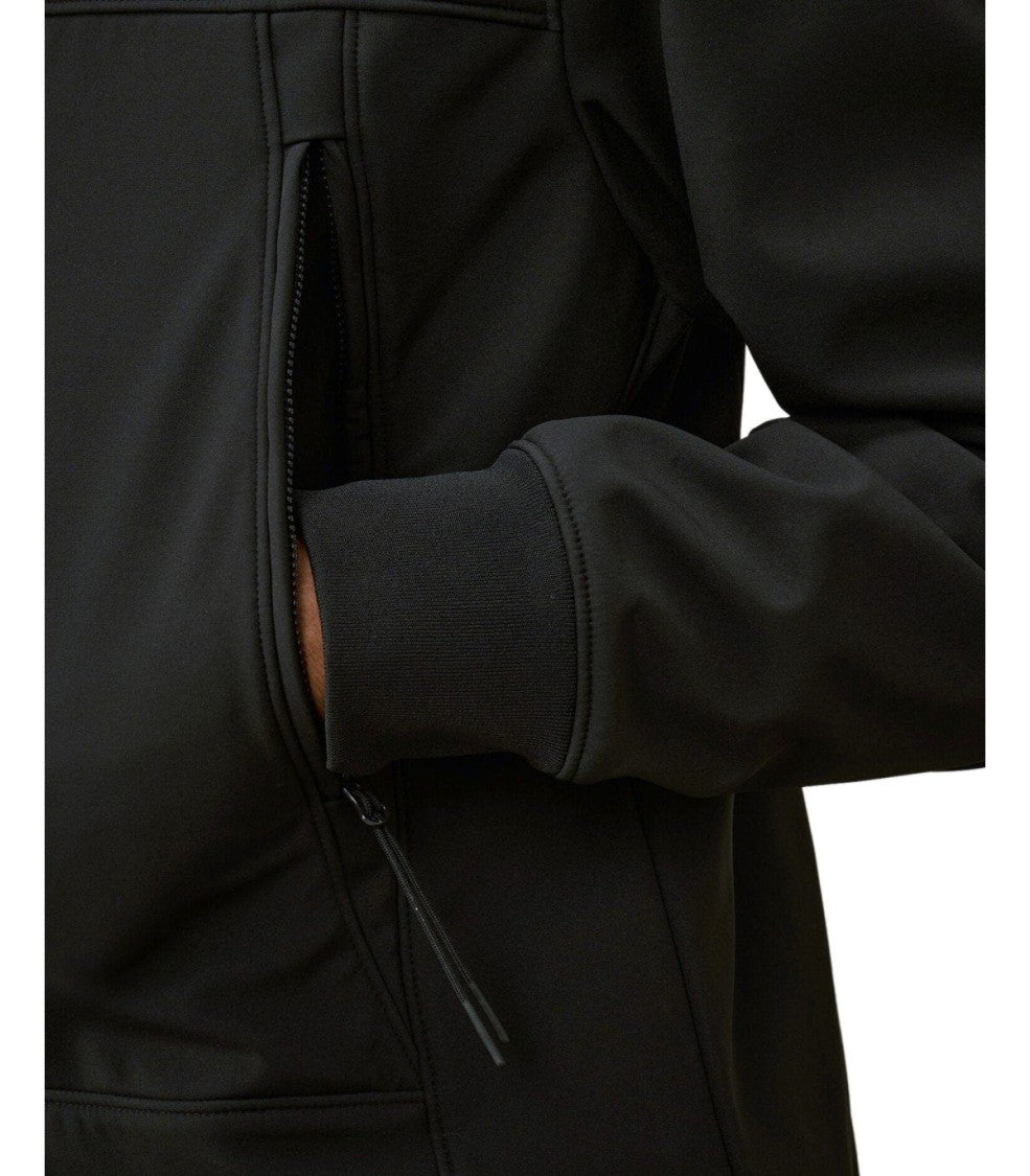 C.P. Company C.P. Shell-R Goggle Black Hooded Jacket